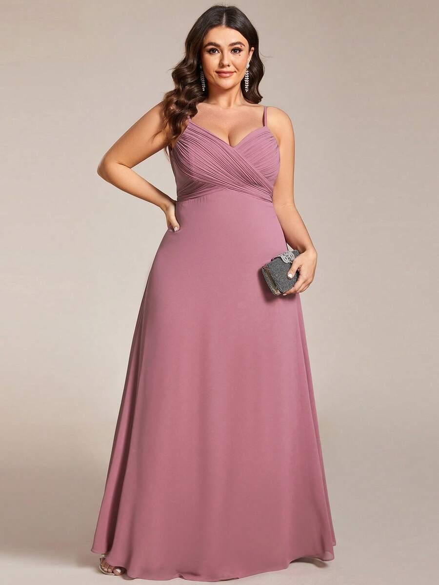 SHEIN RÓŻOWA MAXI SUKIENKA S06__48