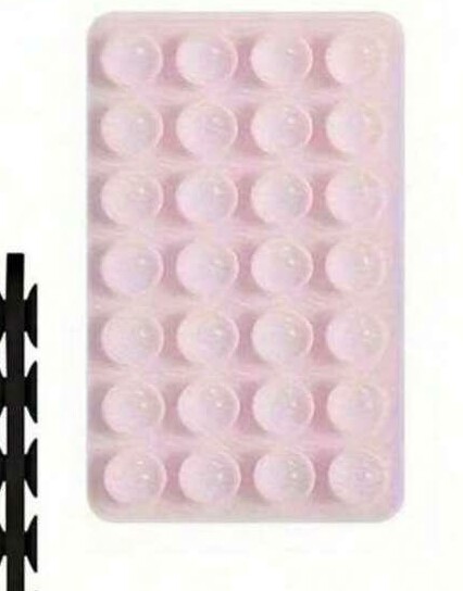 SHEIN RÓŻOWA PRZYSSAWKA DO TELEFONU S07__5,5X9,5