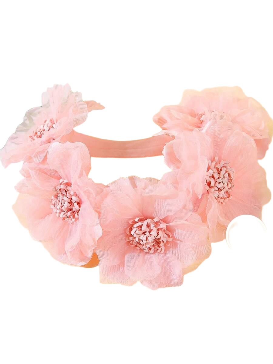 SHEIN RÓŻOWA OPASKA ZDOBIENIE S07__36-48
