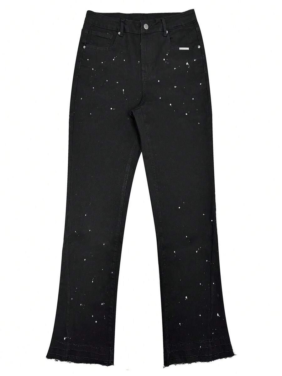 SHEIN CZARNE SPODNIE JEANS S06__M