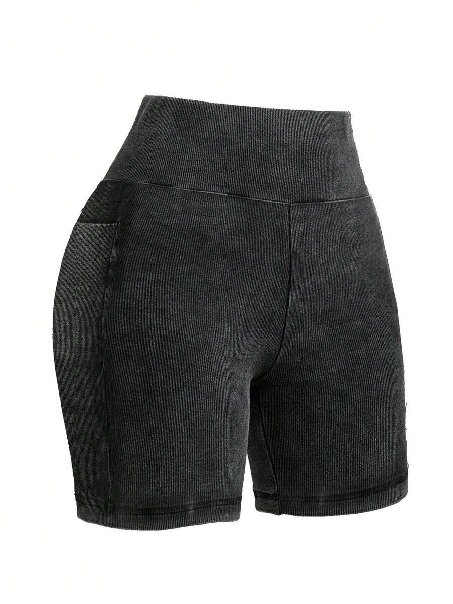 COSYJOLI CZARNE SPODENKI KIESZENIE S09__XXL