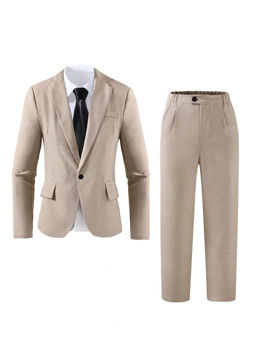 SHEIN MARYNARKA SPODNIE KOMPLET S06__158