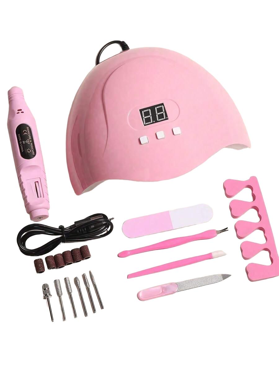 SHEIN ZESTAW DO MANICURE LAMPA FREZARKA S07