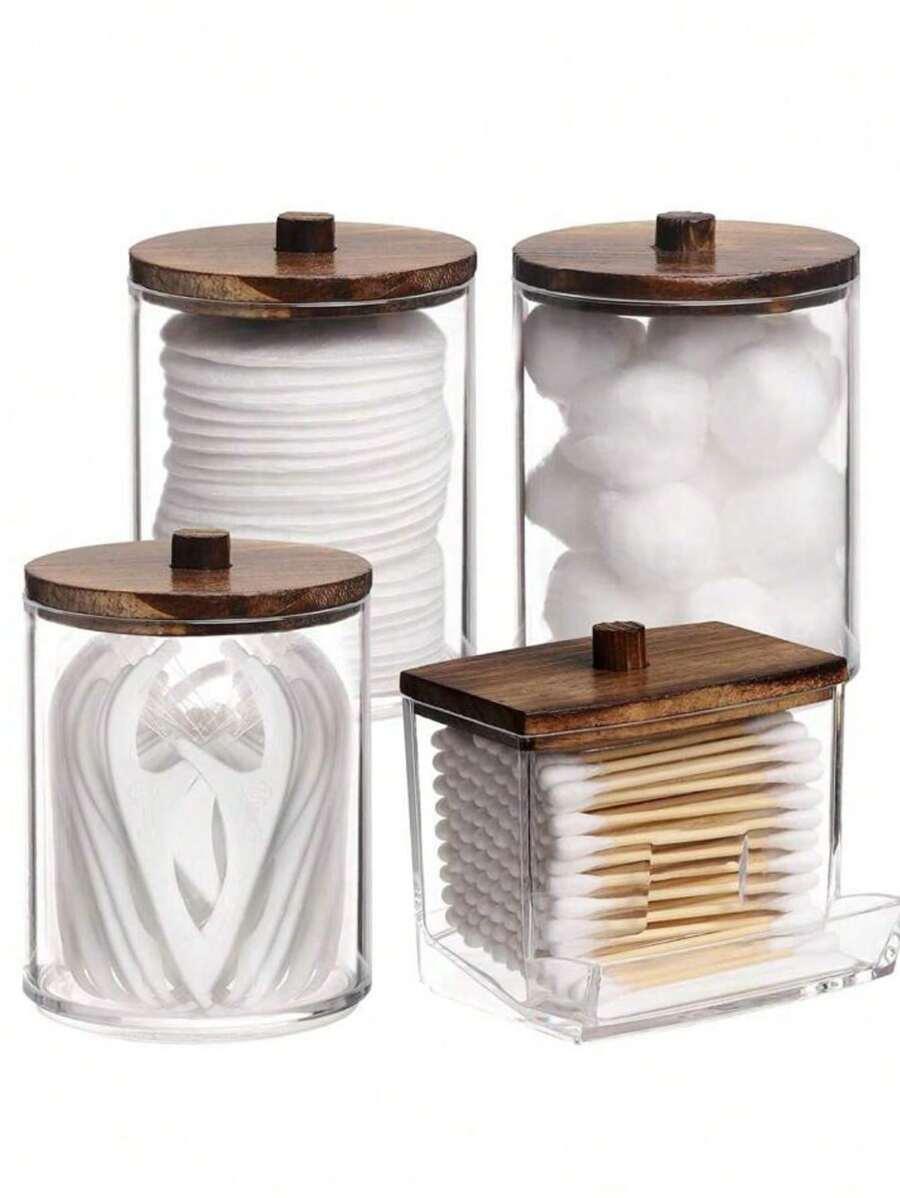 SHEIN POJEMNIKI ŁAZIENKOWE 4-PACK S07__7X9,3