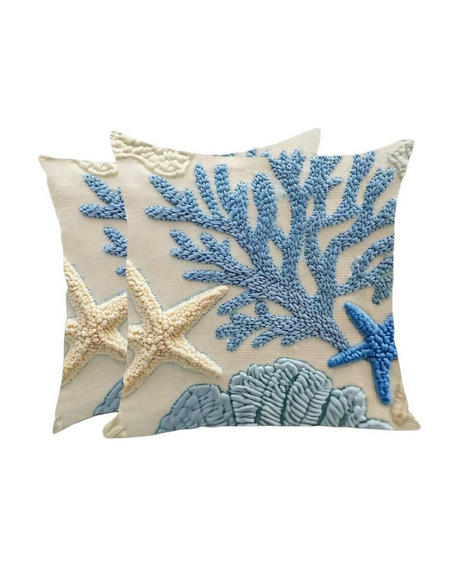 SHEIN POSZEWKA NA PODUSZKĘ PRINT 2-PACK S07__45X45