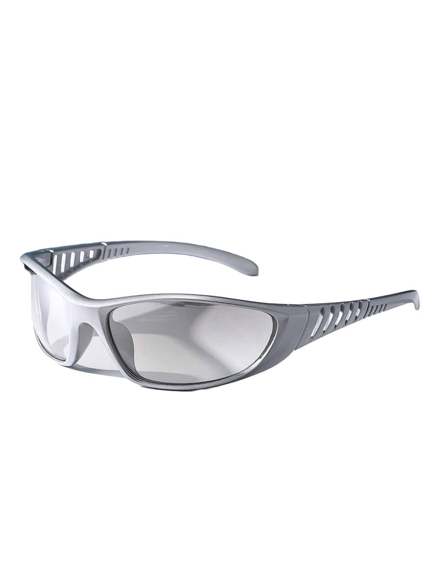 SHEIN OKULARY SREBRNE OPRAWKI S07