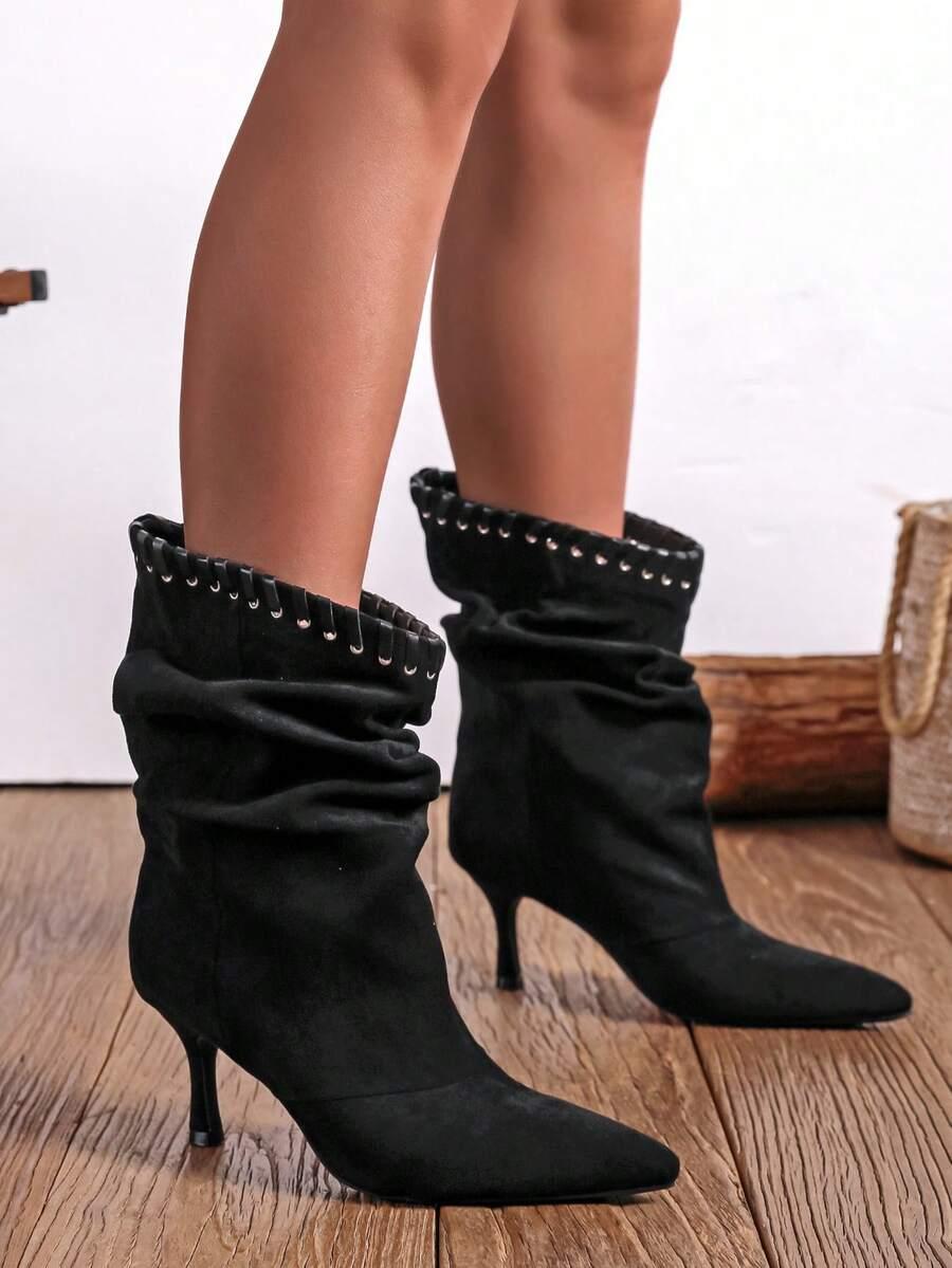 SHEIN CZARNE BOTKI OBCAS W01__38
