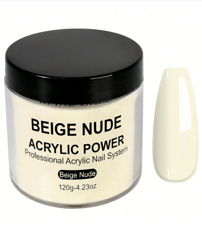 LIMEGIRL PROSZEK AKRYLOWY DO PAZNOKCI BEIGE NUDE S07__120G