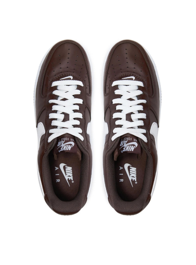 NIKE SKÓRZANE BUTY AIR FORE 1 LOW RETRO QS FD7039 200 37,5