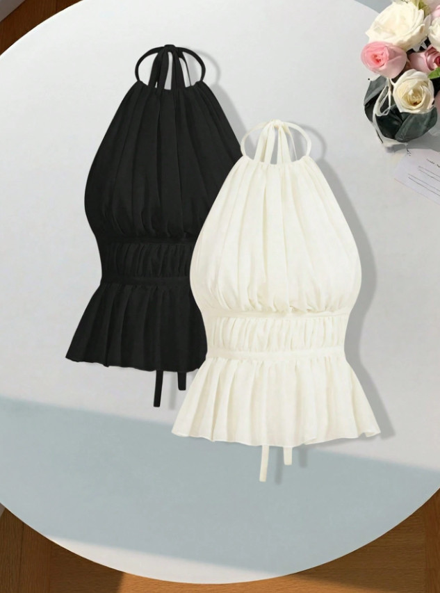 COMFORTCANA TOP ODKRYTE PLECY 2-PACK S06__M