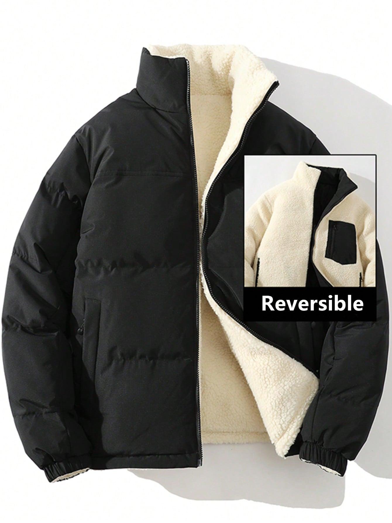 SHEIN DWUSTRONNA KURTKA ZAMEK W01__S