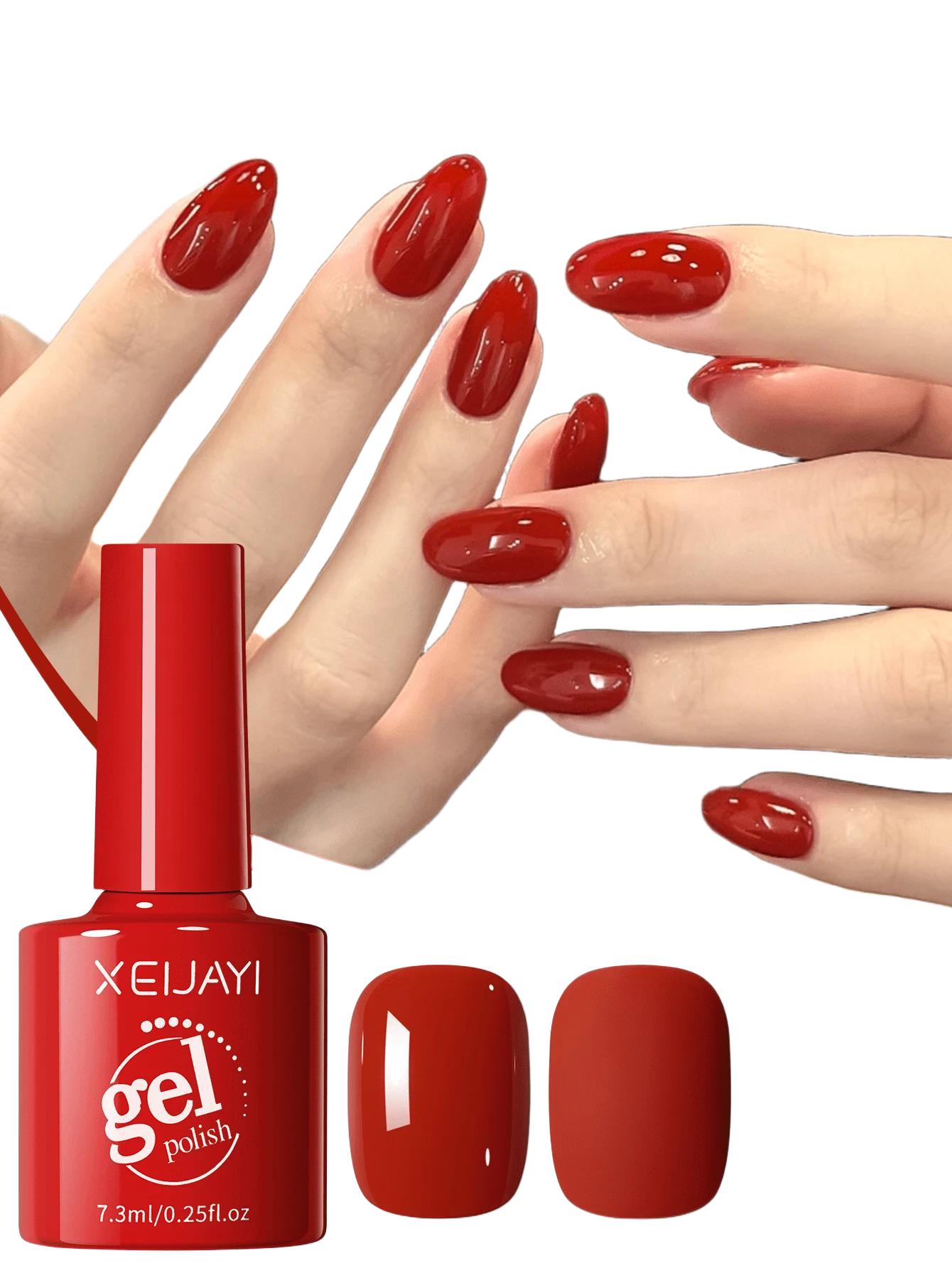 SHEIN CZERWONY LAKIER DO PAZNOKCI HYBRYDOWY S07__7.3ML