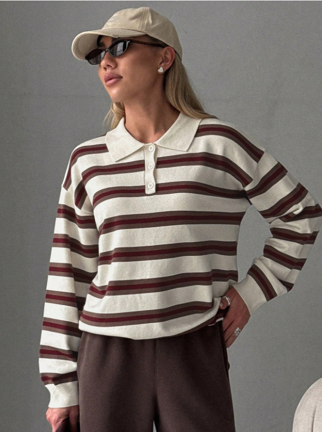 LIVESSO SWETER W PASKI S06__L