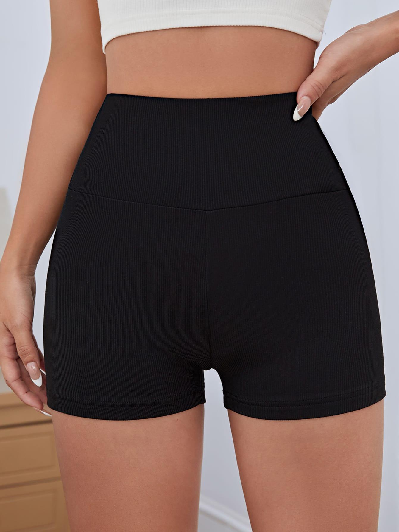SHEIN CZARNE KRÓTKIE SPODENKI S06__M
