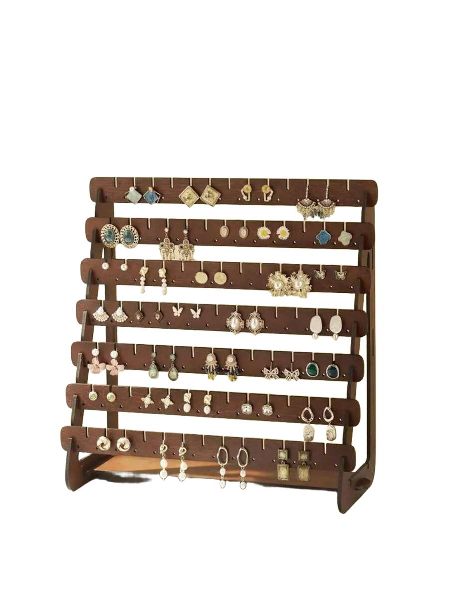 SHEIN BRĄZOWY STOJAK NA KOLCZYKI S07__25X11X25