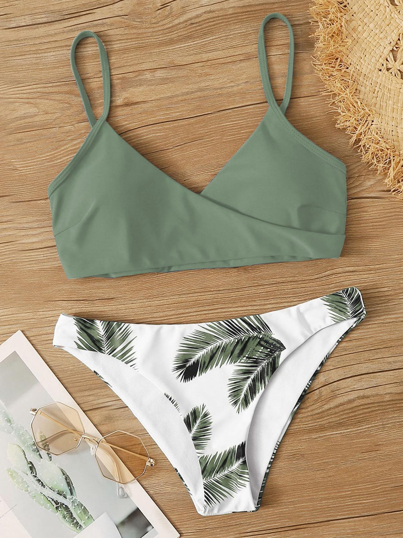 SHEIN DWUCZĘŚCIOWY STRÓJ KĄPIELOWY S09__S