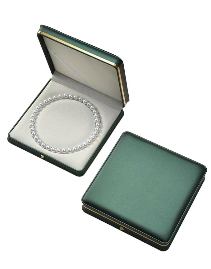 SHEIN ZIELONE PUDEŁKO NA NASZYJNIK S07__19X19X4CM