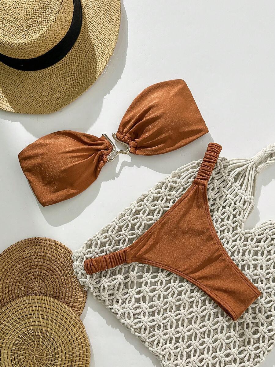 SHEIN DWUCZĘŚCIOWY STRÓJ KĄPIELOWY S06__