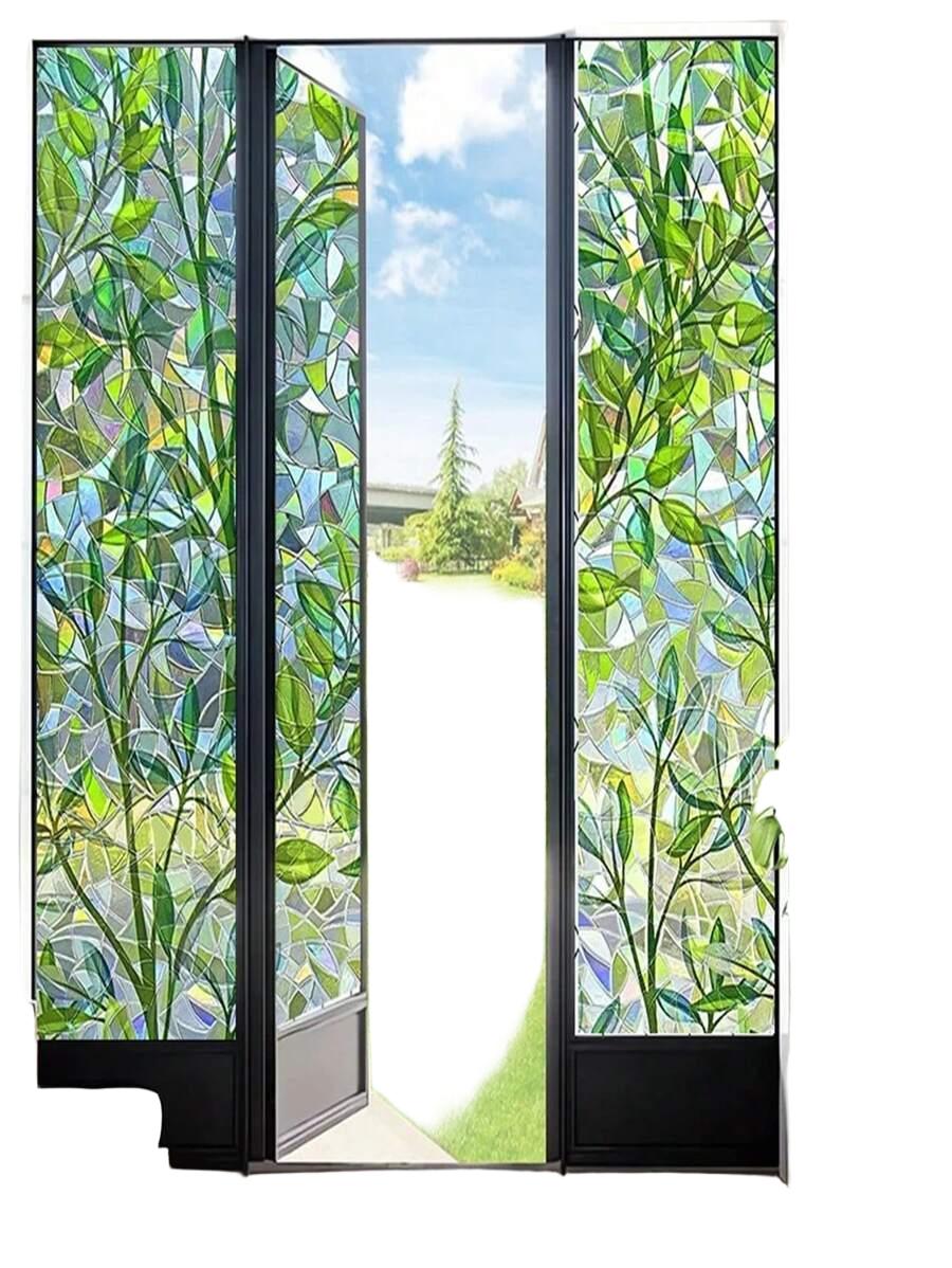 SHEIN ZIELONA FOLIA NA OKNO S07__45X100CM