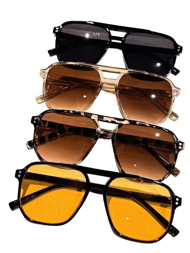 SHEIN OKULARY PRZECIWSŁONECZNE 4-PACK S07