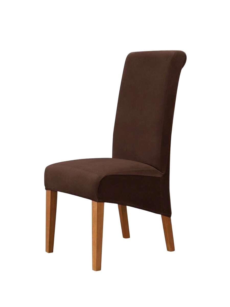 SHEIN BRĄZOWY POKROWIEC NA KRZESŁO S07__46X45X60