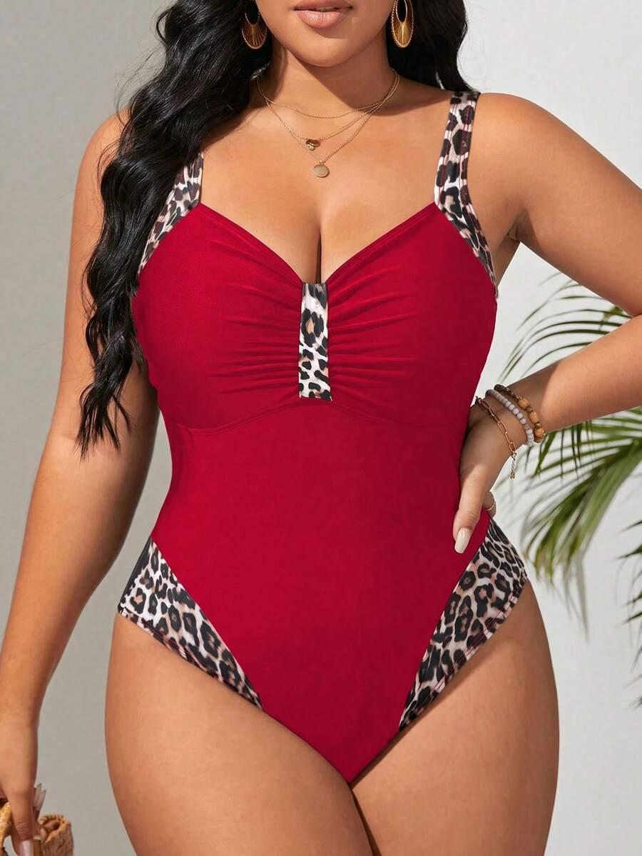 SWIM LUSHOIRE JEDNOCZĘŚCIOWY STRÓJ KĄPIELOWY ANIMAL PRINT S09__46