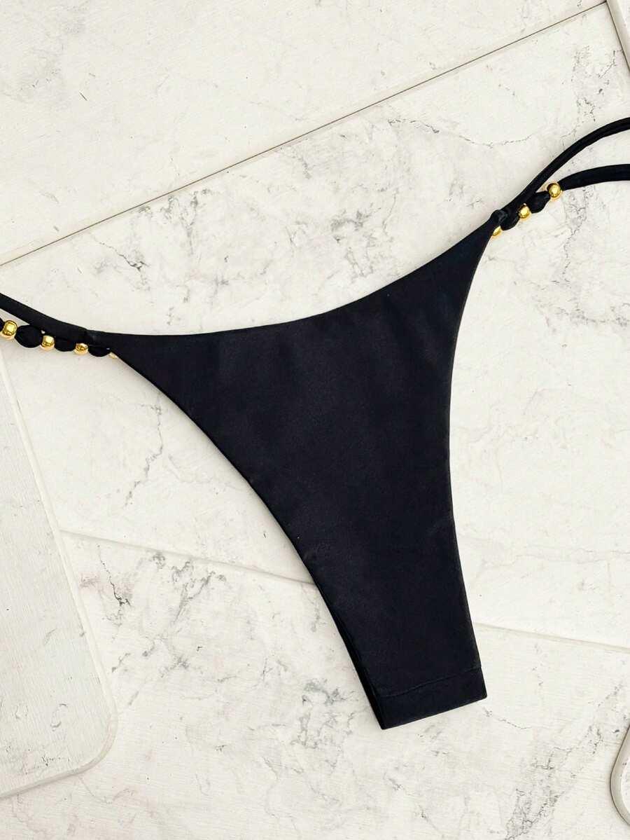 SWIM VCAY CZARNY DÓŁ OD BIKINI S09__S