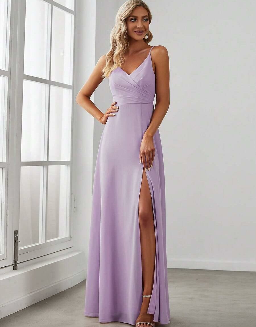 EVERPRETTY FIOLETOWA MAXI SUKIENKA S06__S