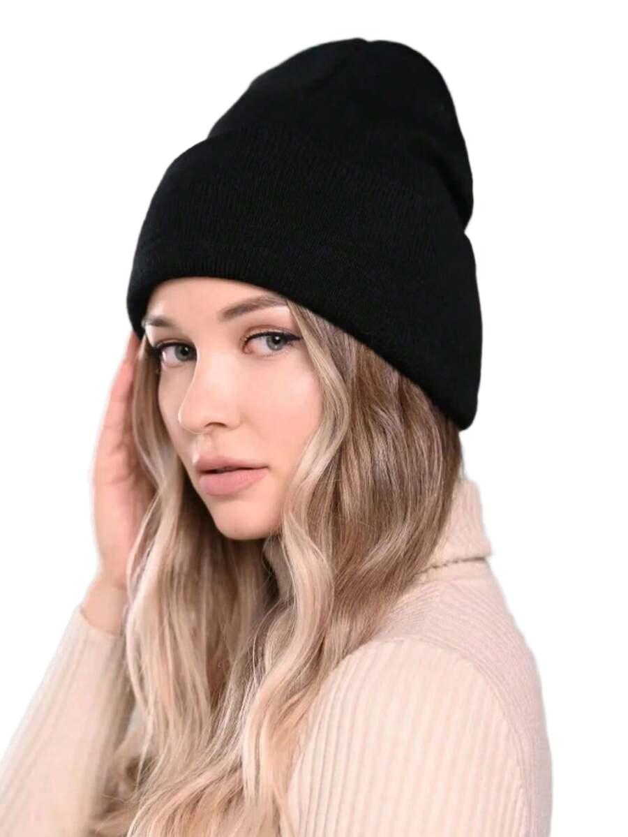 SHEIN CZARNA CZAPKA BEANIE W01__OS