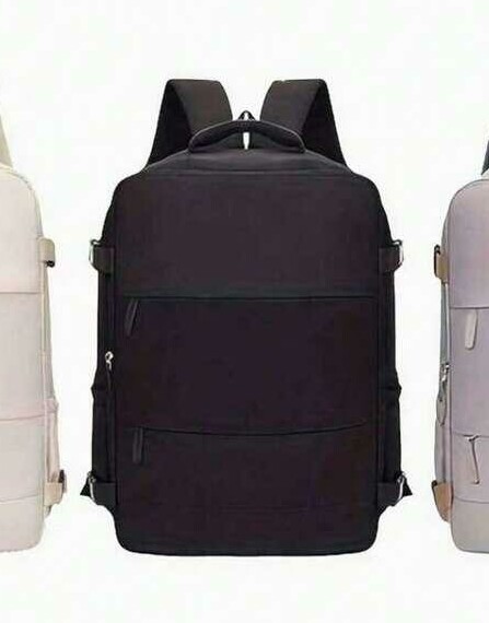 DEDOO CZARNY PLECAK ZAMEK S07__20X30X40