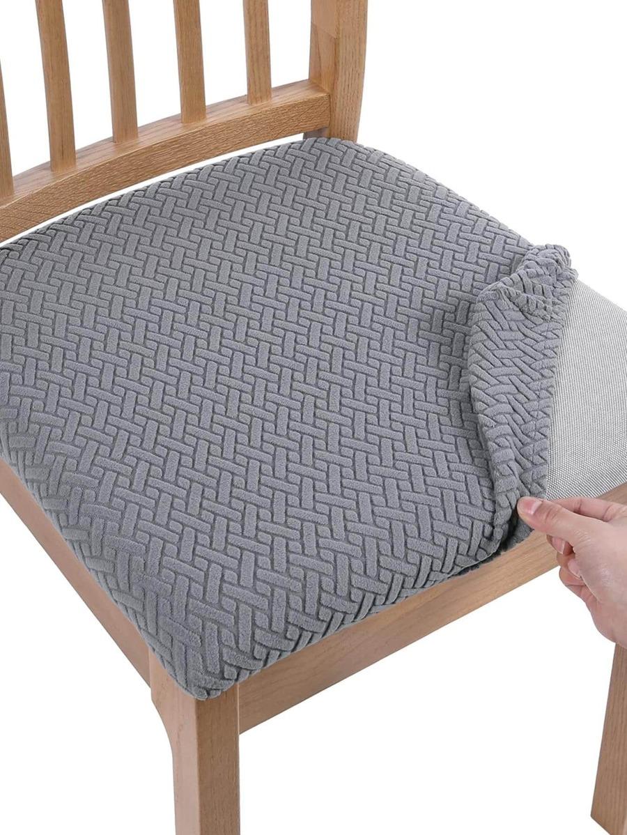 SHEIN SZARY POKROWIEC NA KRZESŁO S07__46X46