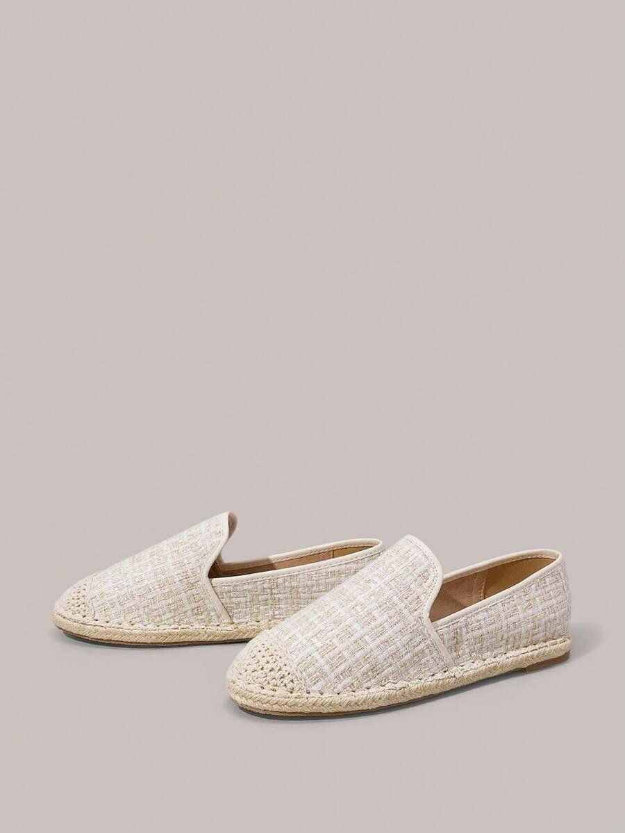 STYLELOOP BEŻOWE ESPADRYLE ZDOBIENIE S06__40,5