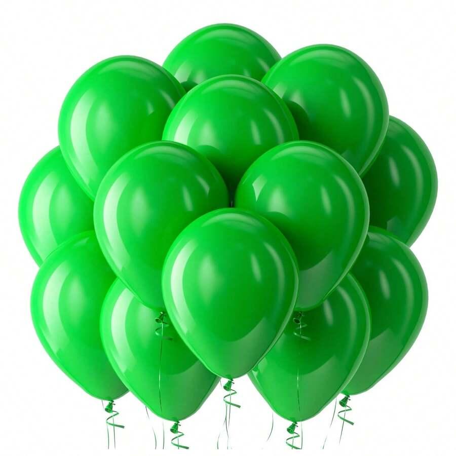 SHEIN ZIELONE BALONY 30 SZT S07