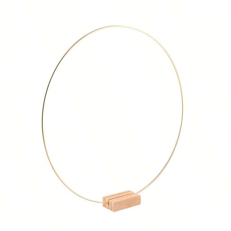 SHEIN METALOWE PIERŚCIENIE DO WIEŃCÓW KWIATOWYCH 5-PACK S07__30CM