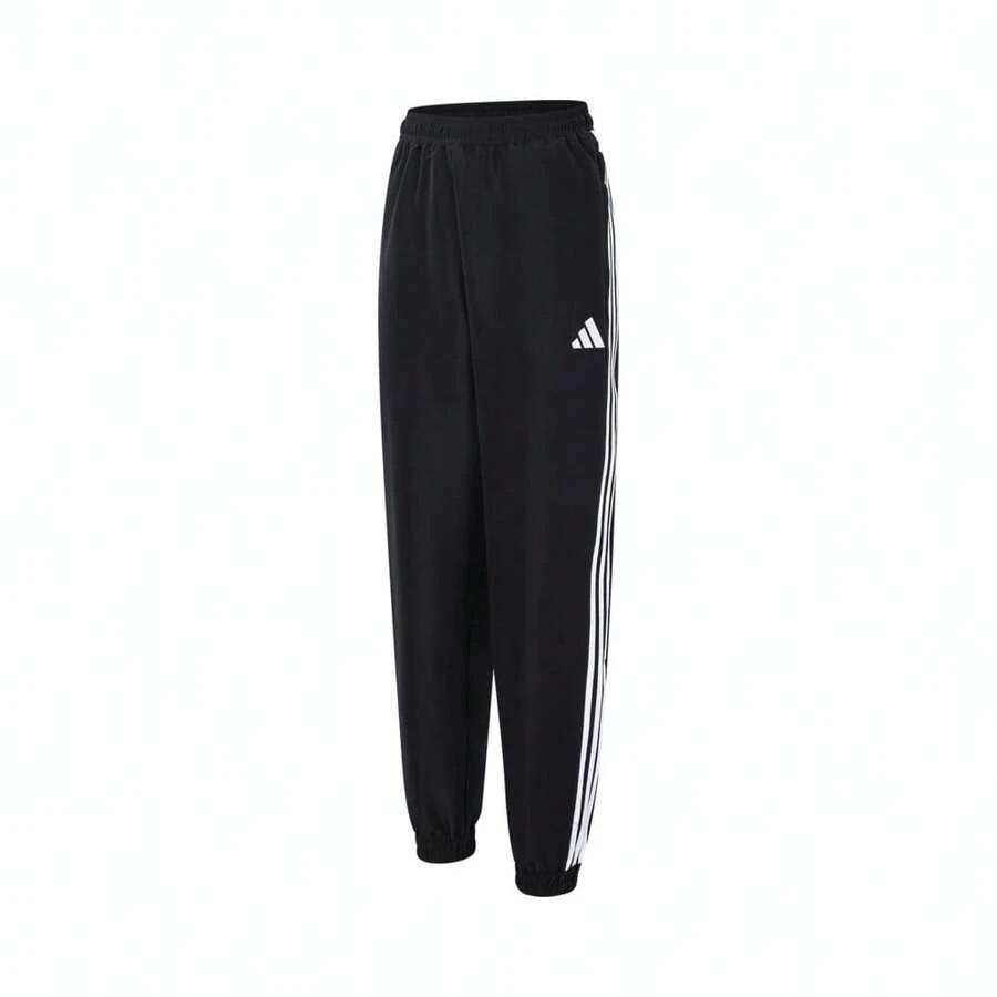 ADIDAS CZARNE SPODNIE DRESOWE LOGO S06__L