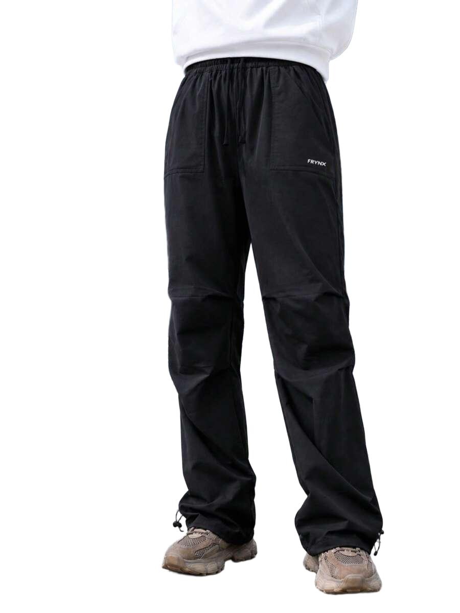 SHEIN CZARNE SPODNIE TERMICZNE S06__XS