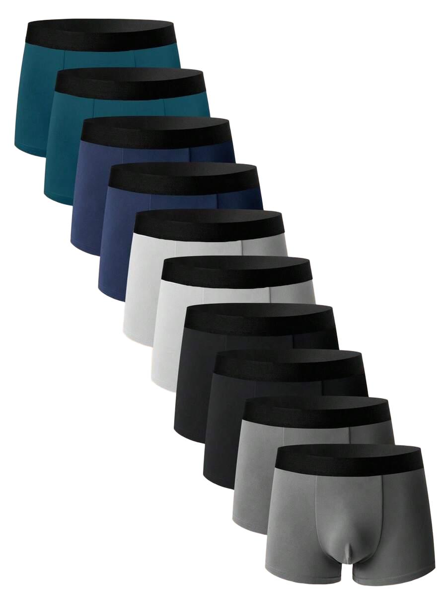 SHEIN MAJTKI BOKSERKI 10-PACK S09__XL