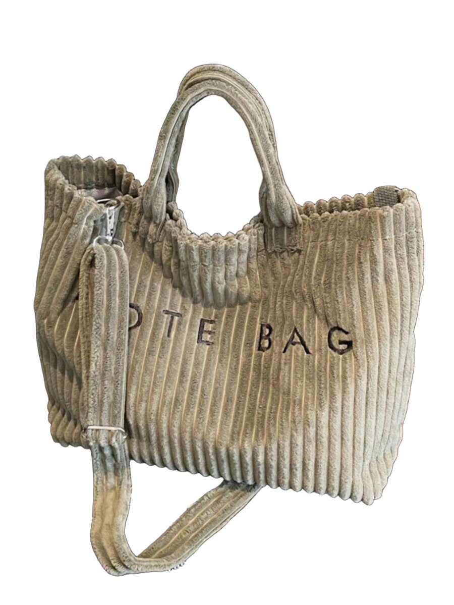 SHEIN ZIELONA TOREBKA NA RAMIĘ S07__44X12X30CM