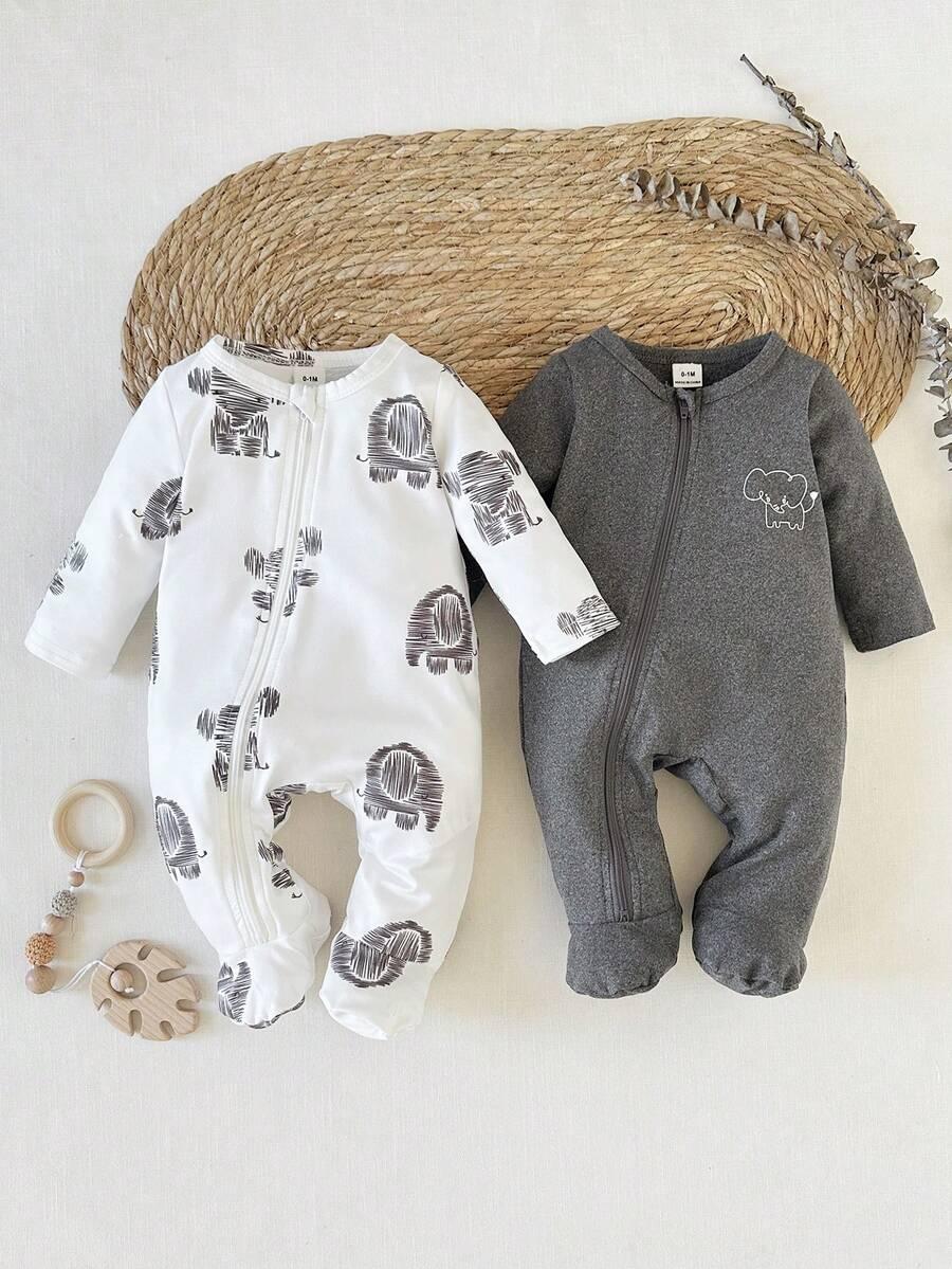 SHEIN PAJAC WZÓR 2-PACK PK01__50/56