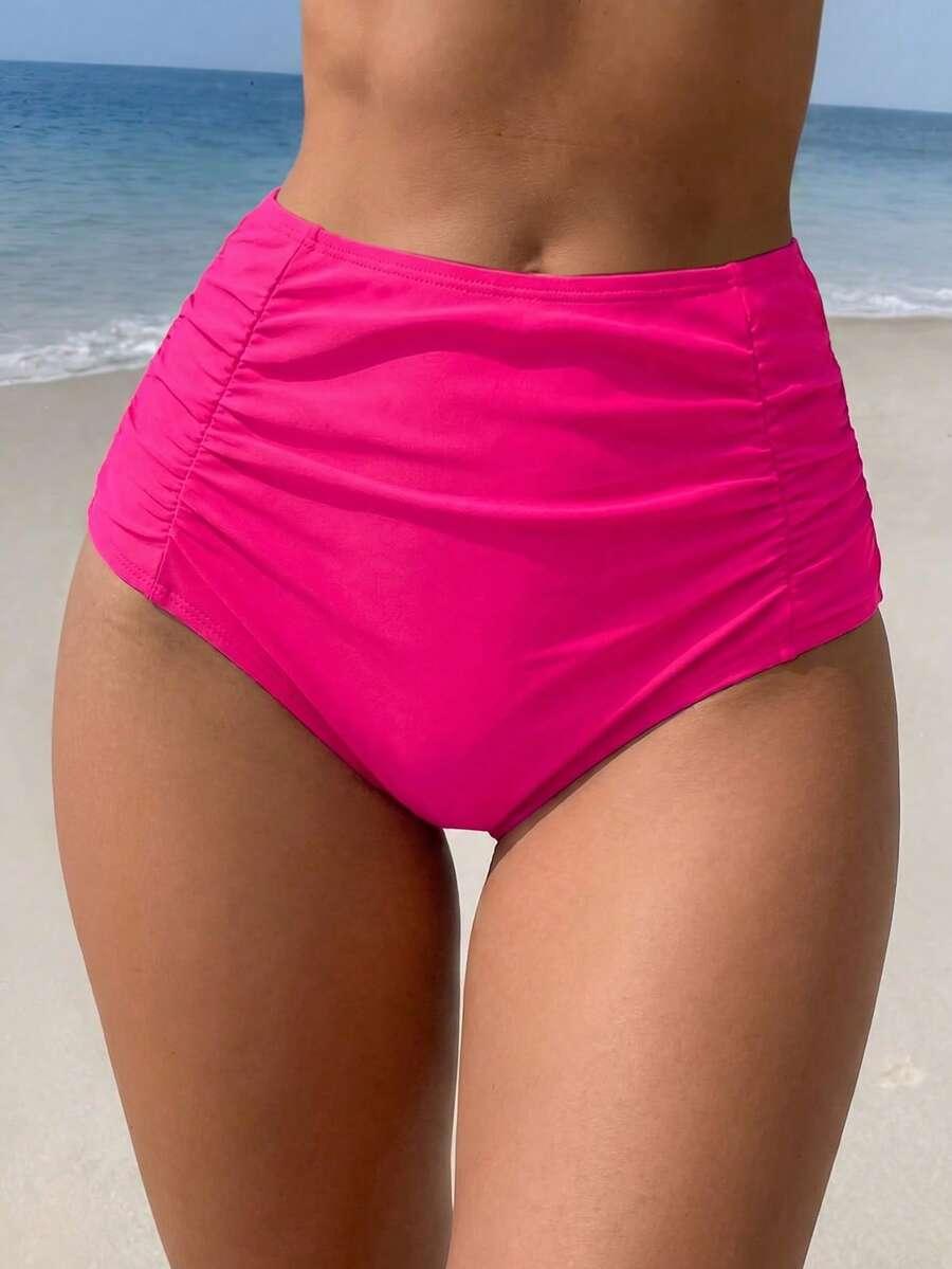SHEIN RÓŻOWY DÓŁ OD BIKINI S09__XL