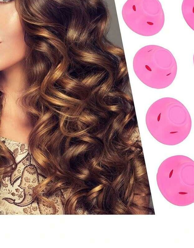 SHEIN RÓŻOWY WAŁEK DO WŁOSÓW 5-PACK S07