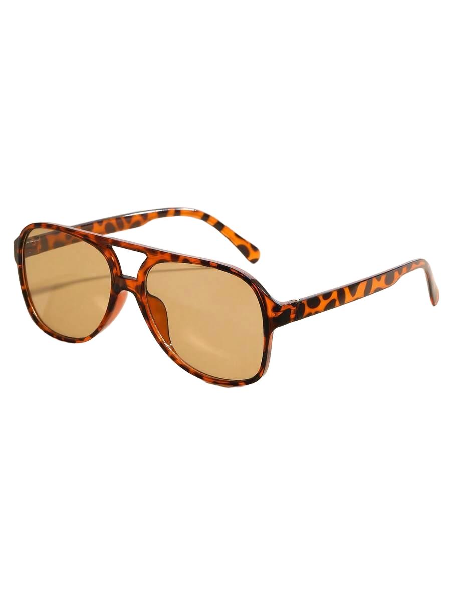 SHEIN OKULARY PRZECIWSŁONECZNE ANIMAL PRINT S07__