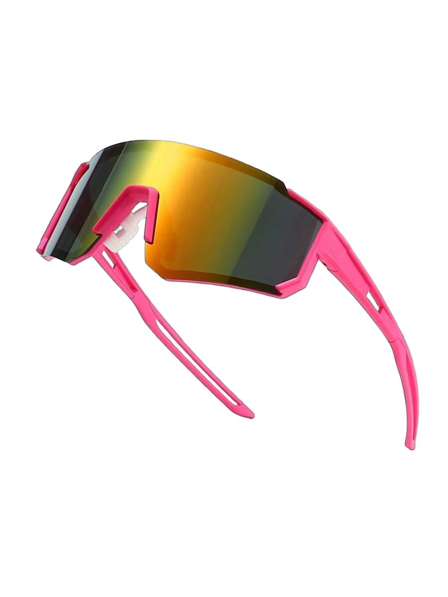 SHEIN RÓŻOWE OKULARY PRZECIWSŁONECZNE S07