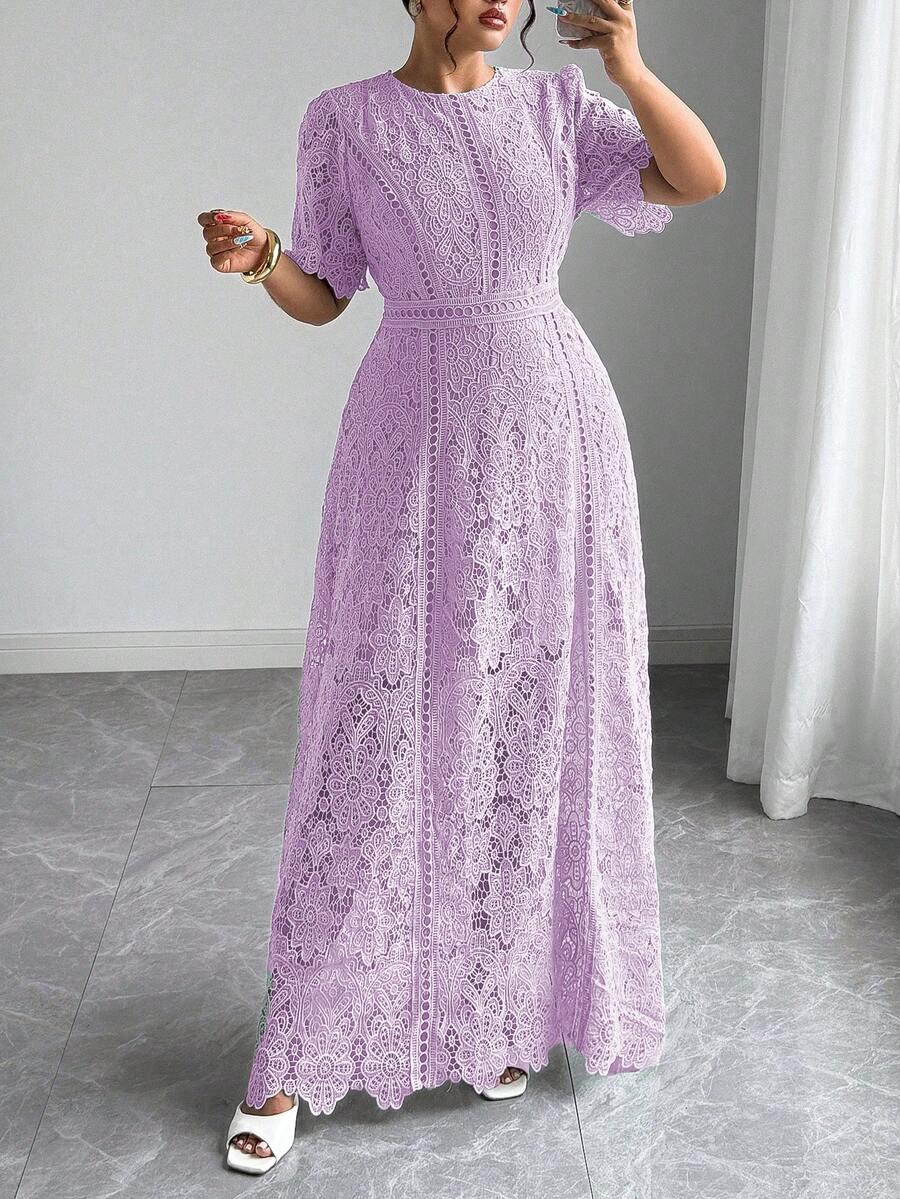 ELENZGA FIOLETOWA MAXI SUKIENKA S06__46