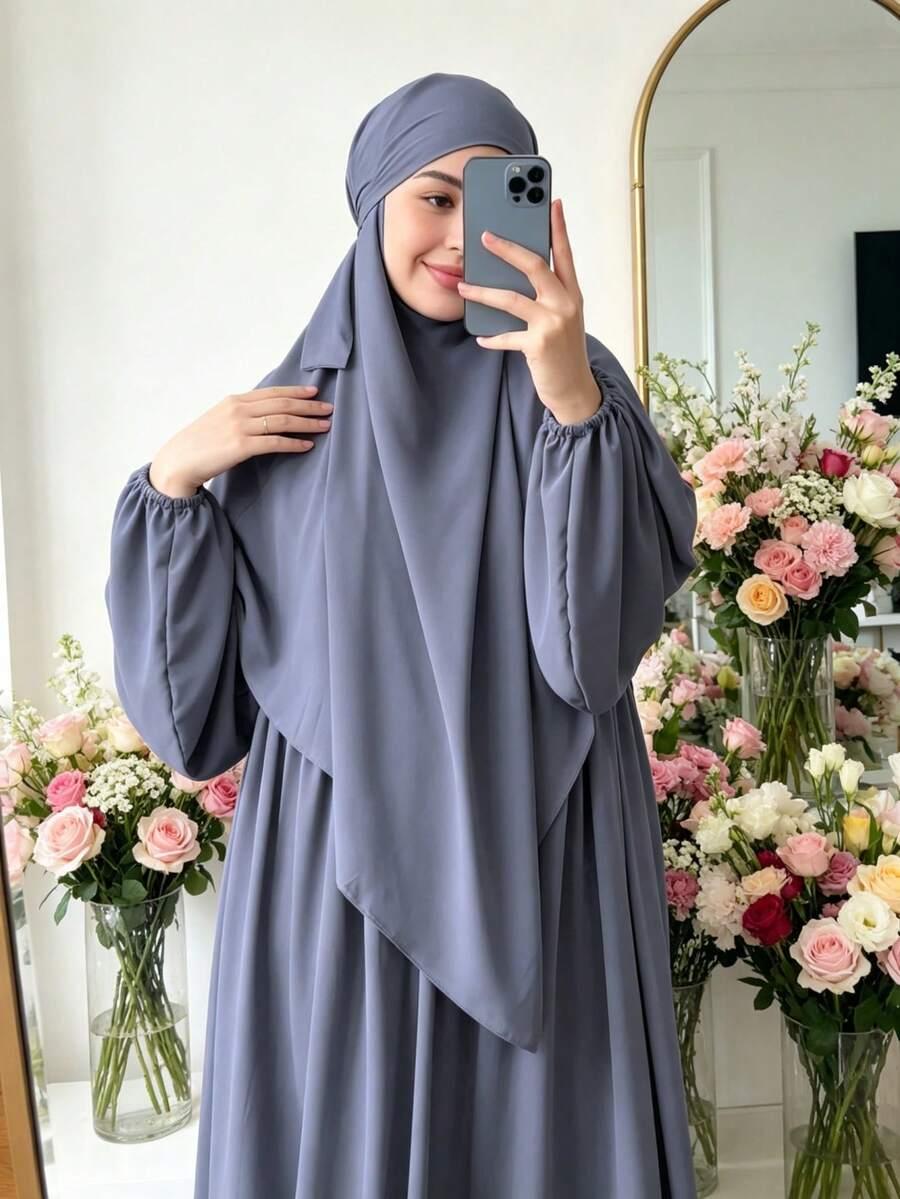 SHEIN SUKIENKA CHUSTA HIDŻAB KOMPLET S09__OS