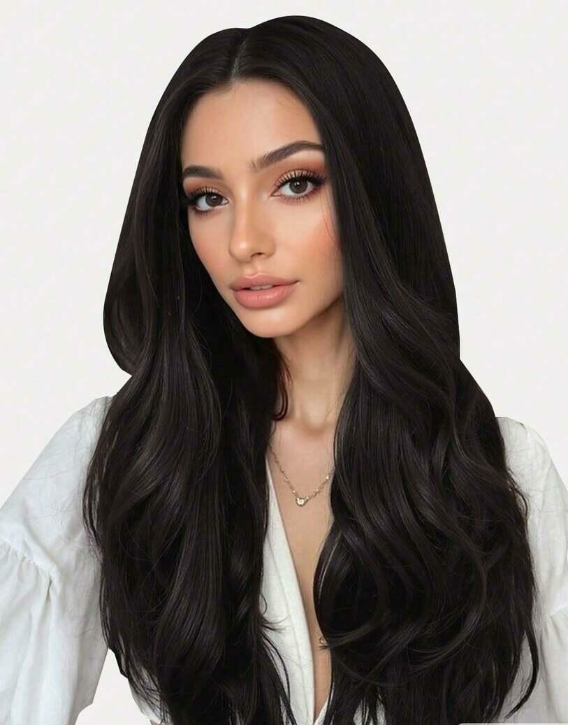 9AM HAIR CZARNE DOCZEPIANE WŁOSY PASMA S07