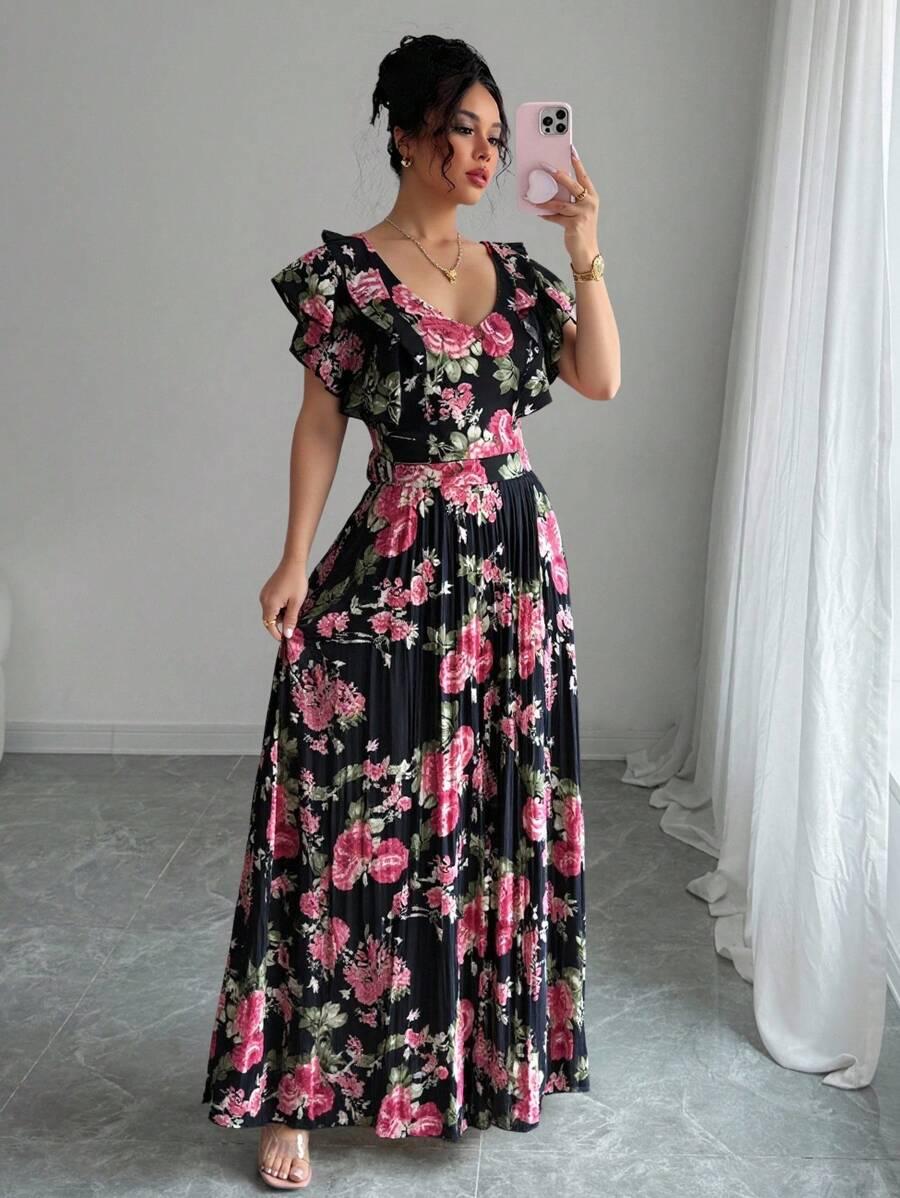 LYXANA MAXI SUKIENKA WZÓR S06__S