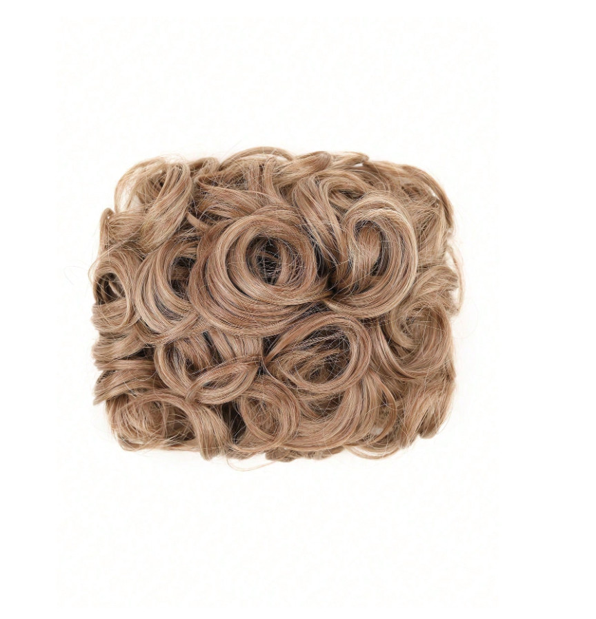 SHEIN CIEMNY BLOND KOK WŁOSY SYNTETYCZNE S07__
