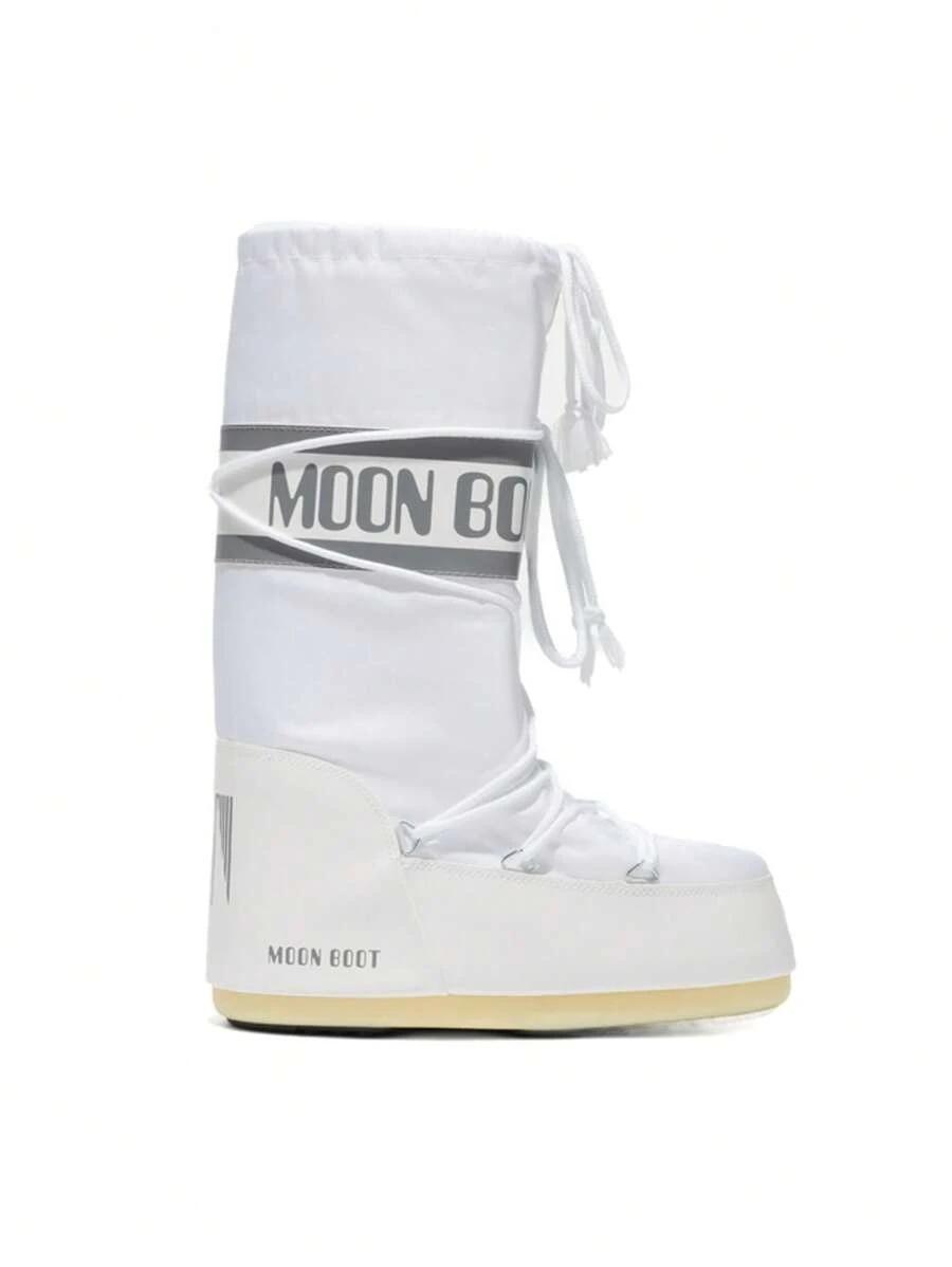 MOON BOOT BIAŁE ŚNIEGOWCE LOGO W01__42-44