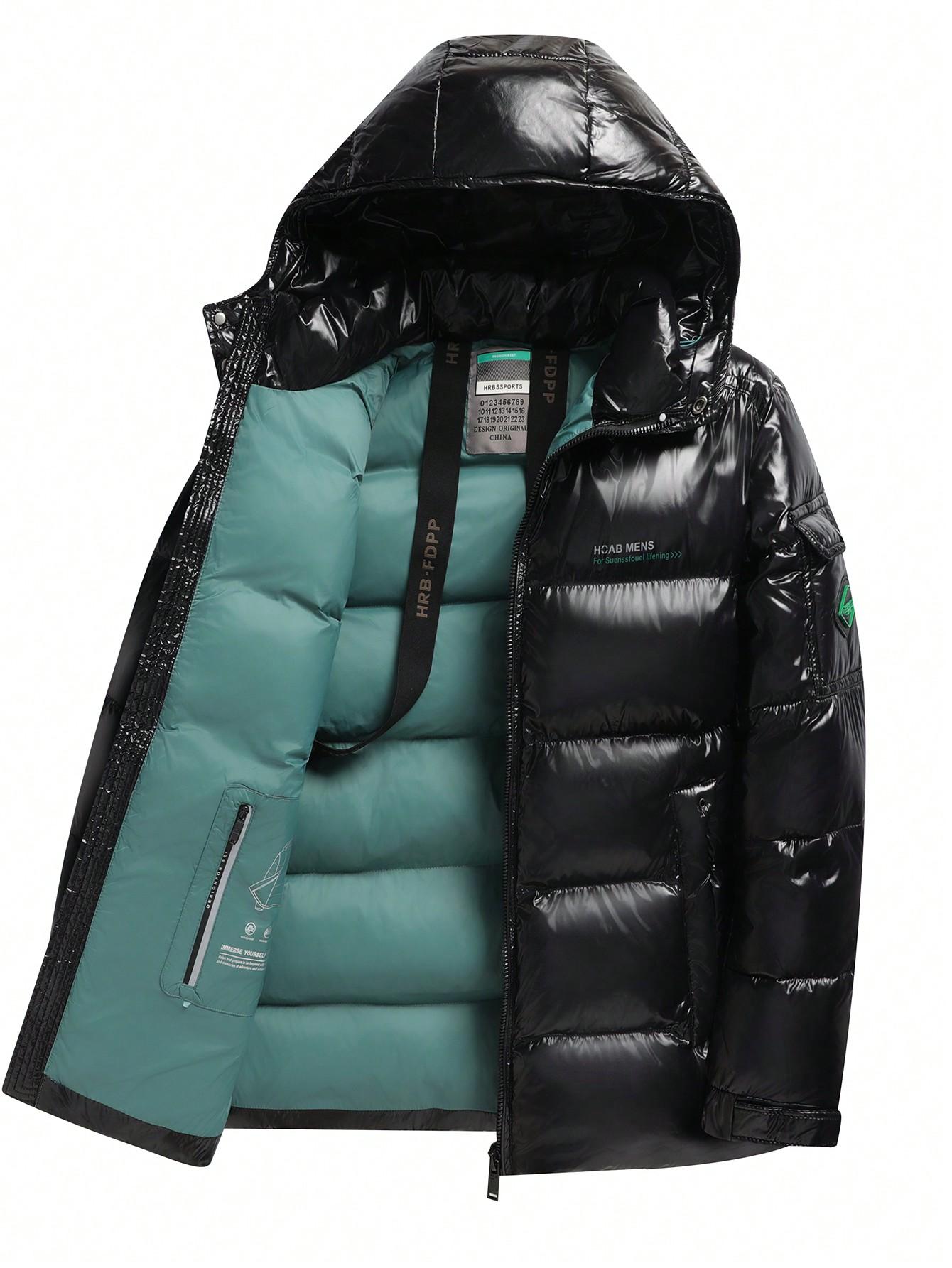 SHEIN CZARNA PIKOWANA KURTKA KAPTUR W01__XS